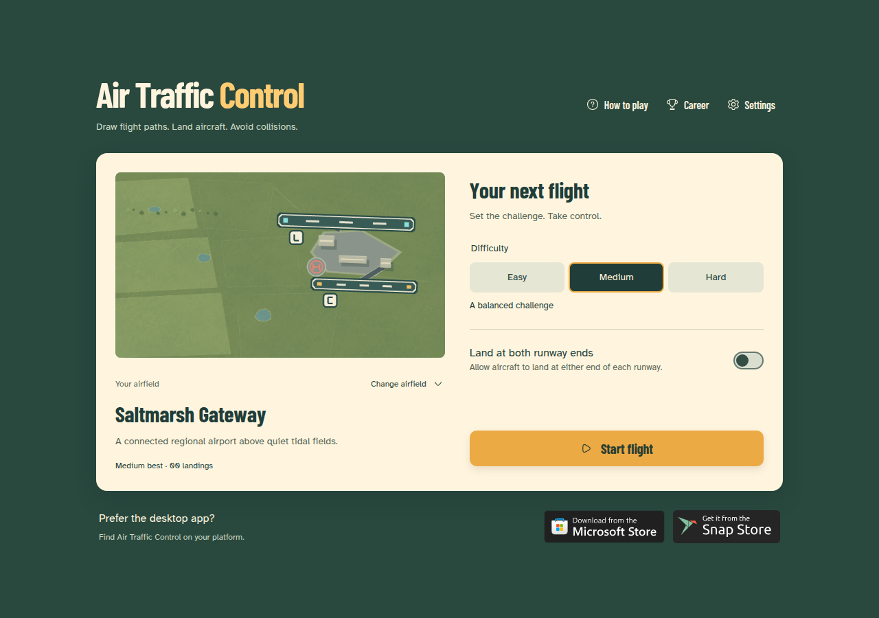 Air Traffic Control interface preview